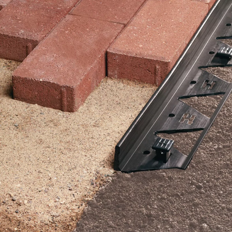 Пластиковый бордюр скрытого типа Европартнёр L3000 H56 чёрный-1